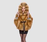 Col détachable en fausse fourrure de renard tissée, respirant, 100 % polyester, épais, style hip-hop, pour femme, vente en gros, collection hiver