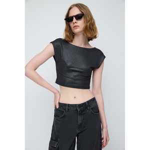 Blusa Corta de Manga Corta - Product Image 1