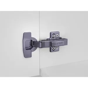 Bisagra Plana de Acero Master Spectrum de 48 Ejes con Freno, Color Antracita, Base de 4 Orificios para Muebles - Product Image 2