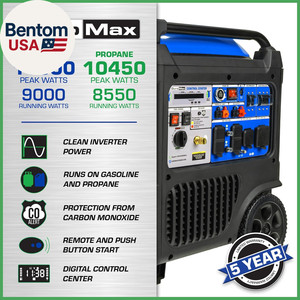 Generador Inverter Digital Portátil de Combustible Dual de 11,000 Vatios Xp11000Ih Nuevo al por Mayor (Gasolina y Propano) - Product Image 6