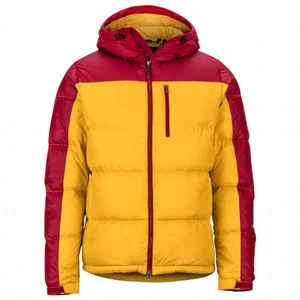 Venta al por mayor OEM invierno Puffer hombres mujeres acolchado fibra de poliéster Stand Collar logotipo frontal abrigos chaquetas con logotipo personalizado - Product Image 5