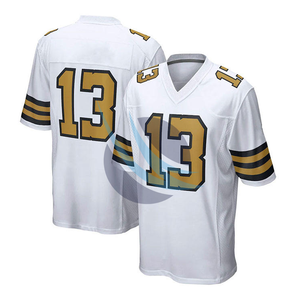 Kit de uniforme de fútbol americano de la mejor calidad, diseño de sublimación, ropa deportiva con cuello en V, conjunto de Jersey de fútbol americano para adultos transpirable - Product Image 2