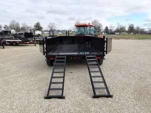 2026 Heavy Duty Dump Farm <b>Trailer</b> Hydraulic Tilt 7x12 7x14 6x12 6x14 Motor & Gear High Safety 3-Year Warranty - Product Image 5