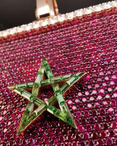 Plaque de nom rectangulaire personnalisable pour homme, style hip-hop unique, bijoux en argent 925, pierre principale de grande taille - Product Image 4