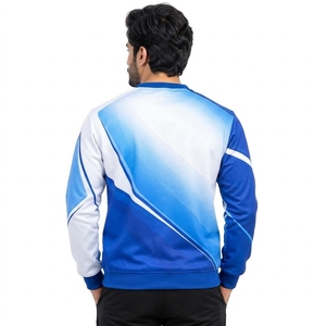 Sweat-shirt pour homme en tissu polyester lisse, offrant une qualité d'impression vive, un confort léger et une grande résistance. - Product Image 2