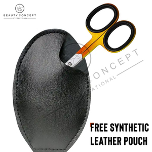 Ciseaux à cuticules en acier inoxydable pour enlever les peaux mortes, coupe-cuticules pour ongles Ciseaux de manucure à poignée colorée Beauté - Product Image 3