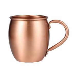 Premium Hammered Moscow Mule Copper <b>Mug</b> High Quality <b>Enamel</b> Water Cup for Drinking Wholesale Back to School Special - Product Image 2