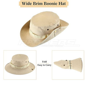 Chapeau de safari en tissu léger et respirant, coupe confortable, idéal pour la randonnée, les voyages et les activités de safari en extérieur - Product Image 3