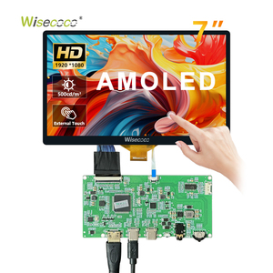 หน้าจอ LCD ระบบสัมผัสขนาด 7 นิ้ว FHD IIPS ความละเอียด 1920x1080 120Hz  หน้าจอสัมผัสแบบ On-cell CTP ขนาด 7 นิ้ว สำหรับจอภาพคอนโซลเกมพกพา - Product Image 2