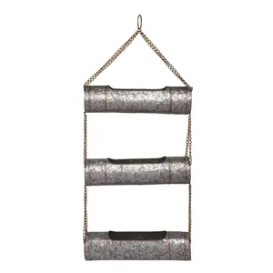 Maceta de hierro de Metal de lujo chapada en cobre de buena calidad para el hogar, jardín, Patio, uso decorativo para sala de estar al aire libre, balcón - Product Image 2