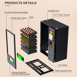 Máquina Expendedora de Ramen Cup Noodle con Suministro de Agua Caliente, Garantía de 1 Año - Product Image 6