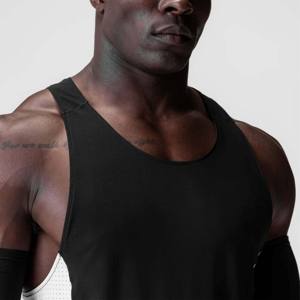 Débardeur Performance pour hommes pour la salle de sport et le fitness-Séchage rapide, évacuation de l'humidité et vêtements de sport respirants - Product Image 3