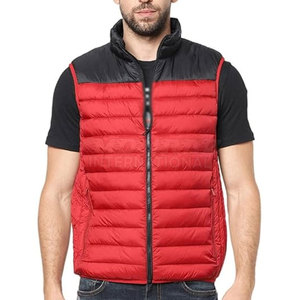 Gilets matelassés décontractés respirants pour hommes de haute qualité, collection Hiver 2025, chauds, garnissage 100% polyester, dernière nouveauté en ligne - Product Image 1