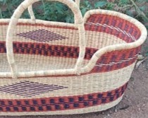 Venta al por mayor caliente yute algas marinas cunas cama niños decoración de la pared precio al por mayor decoración de la habitación de los niños - Product Image 3