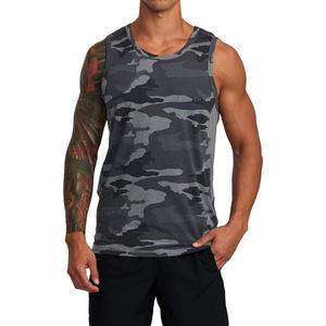 Camiseta sin mangas de diseño único de tela cómoda hecha en Pakistán profesional para hombres en color sólido Servicio OEM Precio barato Camiseta sin mangas - Product Image 4