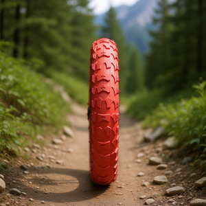 Neumáticos para Bicicleta de Montaña 26x1.95, Color Rojo, para Accesorios de Ciclismo - Product Image 3