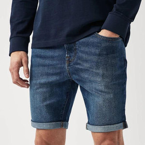 Shorts en jean légers et respirants pour homme, taille mi-haute élastique, confortables, vente en gros - Product Image 1