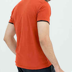 Camiseta sólida de algodón 100%, diseño único en colores populares, ropa informal de buena venta con tela de punto de manga corta - Product Image 5