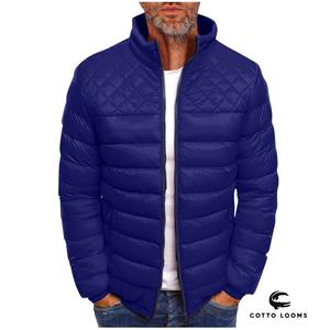 Premium fashionable <b>hooded</b> warm <b>puffer</b> <b>jacket</b> custom <b>mens</b> lightweight OEM ODM trendy cropped 2025 stylish winter outerwear - Product Image 4