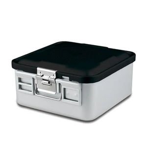 Contenedor Esterilizado Reutilizable Manual de Aluminio Plateado, Hecho a Medida, para Uso Quirúrgico, Certificado CE ISO 13485, Venta al Por Mayor - Product Image 2