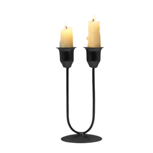 Bougeoir doré au design moderne Chandelier et support en métal de qualité exclusive pour table et affichage à bas prix - Product Image 4