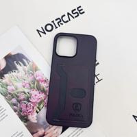 Casing Ponsel Tampilan Kulit Bertekstur, Model Dompet, Kantong Kartu, Penutup Pelindung, Grosir