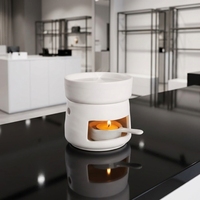 Keramik-Kompakt-Duftölbrenner Wyngee Aromatherapie-Diffusor für Zuhause, Spa, Yoga, Meditation, Entspannung und Raumdekoration