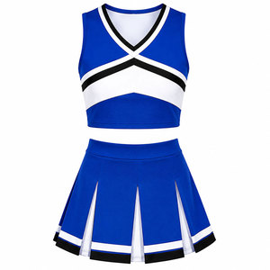 Venta Directa de Fábrica, Uniforme de Porristas Hecho en Pakistán, Uniforme de Porristas con Color Personalizado - Product Image 1