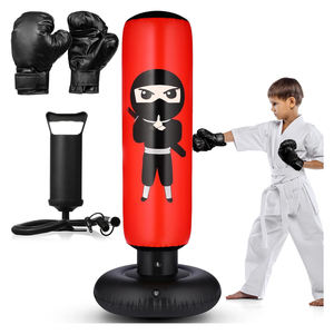 Nuevo juego de boxeo más vendido, juego de boxeo hecho a medida de alta calidad para niños, juego de boxeo de cuero multicolor al por mayor para niños - Product Image 1
