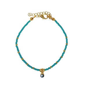 Fashion <b>Beaded</b> <b>Bracelets</b> with Evil Eye Necklace Elegant and Stylish Accessory - Product Image 1