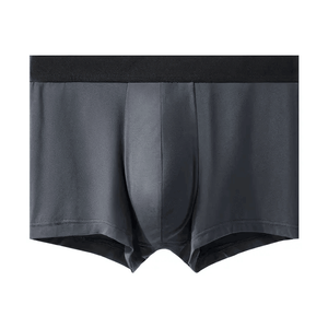 Slips et boxers taille haute pour hommes personnalisés en usine motif d'impression de couleur unie en coton sans couture respirant taille haute - Product Image 5