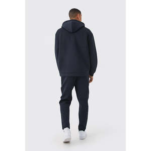 ชุดวอร์มผ้าคอตตอน100% ออร์แกนิกสำหรับผู้ชายชุดวอร์มมีฮู้ดสั่งได้ชุดวิ่งพร้อมปกเสื้อฮู้ดสำหรับฤดูหนาว - Product Image 2