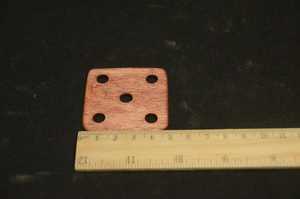 Cuchillos de cocina duraderos con tarjeta tejida de madera - Product Image 3