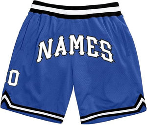 Vente chaude Shorts de basket-ball pour hommes 100% Polyester léger Quickdry dégradé couleurs Logo personnalisé impression motif solide - Product Image 3