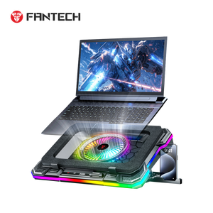 Fantech NC22 prend en charge le coussin en mousse magnétique du ventilateur <span class=keywords><strong>19</strong></span> <span class=keywords><strong>pouces</strong></span> RPM RGB LED 7 niveaux réglage de la hauteur <span class=keywords><strong>refroidisseur</strong></span> pour ordinateur <span class=keywords><strong>portable</strong></span> - Product Image 4