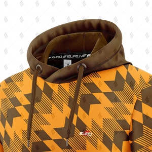 Vente en gros de sweat-shirts d'hiver 100% coton tricoté uni, chaud, décontracté, confortable, respirant, tissu doux, vente en gros OEM - Product Image 6