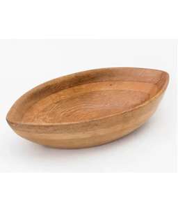 Handmade New Design Wooden <b>Serving</b> <b>Bowl</b> High Quality Eco-Friendly Fancy Wood <b>Salad</b> <b>Bowl</b> for Parties Customized Technique - Product Image 1