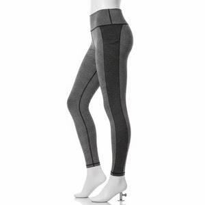 Leggings de yoga respirants en Spandex/Nylon, coupe automatisée, confortables, extensibles dans quatre directions, séchage rapide, longueur cheville, vêtements de sport - Product Image 3