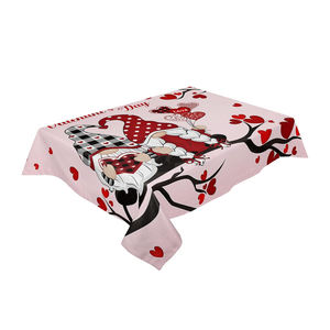 Diseño atractivo 100% algodón hermosa combinación de colores bordados manteles de fiesta de boda - Product Image 1