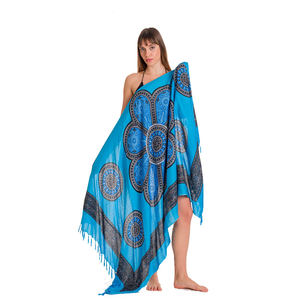Pareo Sea Woman Pareo <b>Beach</b> Wear Women <b>Beach</b> Pareo Cover up Beachwear <b>Sarongs</b> Wear <b>Sarong</b> Full Customizable Free Sample - Product Image 1
