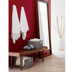 Ensemble de bancs durables modernes et minimalistes en teck de couleur naturelle, acajou, meubles en bois de suar pour hôtel, villa et salon - Product Image 2