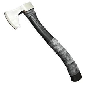 High Carbon Steel Double-Head <b>Axe</b> with Crafted <b>Wood</b> Handle Outdoor Adventures Split <b>Chop</b> Function Drop Shipping Available - Product Image 2