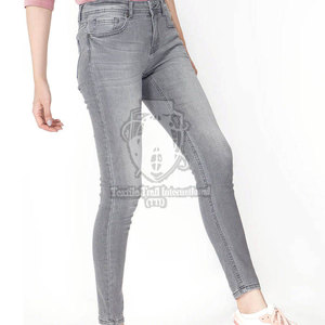 Pantalones de Otoño Invierno para Mujer, Pantalones Vaqueros Casuales de Algodón Holgados, Estilo Hip Hop, Precio al por Mayor - Product Image 2