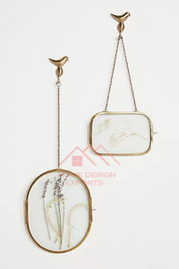 Wall Decor Hanging <b>Photos</b> <b>frames</b> Brass metal <b>Frames</b> Classic Design Custom Size Metal Vase - Product Image 4
