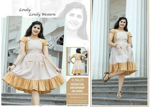 Vestido occidental largo hasta la rodilla, ropa informal, tejido de algodón ligero - Product Image 4