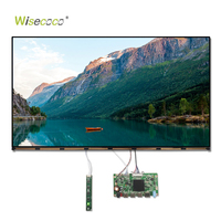 Modul LCD UHD Full-View Wisecoco 23,8 Inci 4K 3840*2160 60Hz 300Nits EDP 30 Pin Layar LCD TFT dengan Papan Pengontrol
