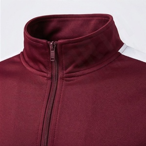 Chándal de Fútbol de Poliéster Personalizado para Hombre, Traje Deportivo con Cremallera Completa, Ropa Deportiva Sólida para Jóvenes, Ropa Deportiva de Invierno para Equipos - Product Image 4