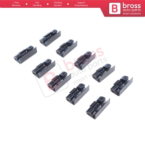 BCF5077 ชุดยึดรางน้ำฝนหลังคา 10 ชิ้น สำหรับรถยนต์ซีรีส์ 5 รุ่น E34 ซีรีส์ 7 รุ่น E32 E38 51131924953 - Product Image 4