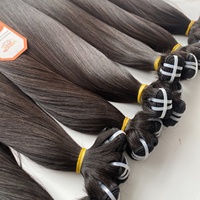 Extensiones de cabello Remy vietnamita 100% de alta calidad Color de cabello Natural 12A grado SDD hueso recto 3 paquetes de trama