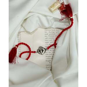 Rakhi de Plata 925 con Bendiciones de Ganesha en Forma de Corazón, Regalo para Ocasiones Especiales - Product Image 5